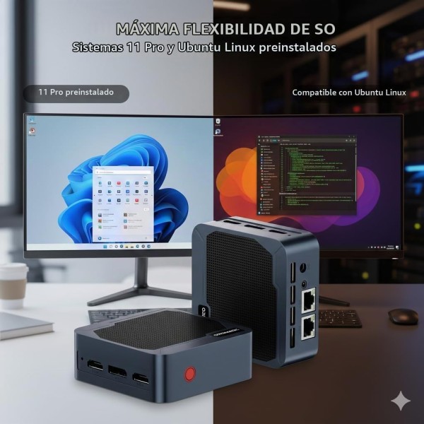 Mini PC Origimagic C2 Neo N95 12GB 512 SSD Dual Lan WIN 11 Pro (C2NEON95)