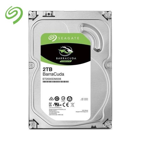 Disco Duro 2TB 3.5 Seagate Barracuda SATA 6Gb/s 7200 rpm