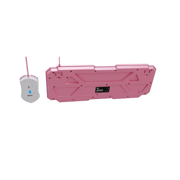 Kit Teclado Mouse Xtech Mirana Xtk-540s Led Usb Rosa (XTK-540S)