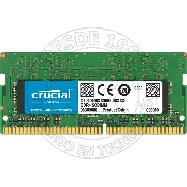 Ct16g4s266m Modulo De Memoria 16 Gb Ddr4 2666 Mhz Para Mac (CT16G4S266M)