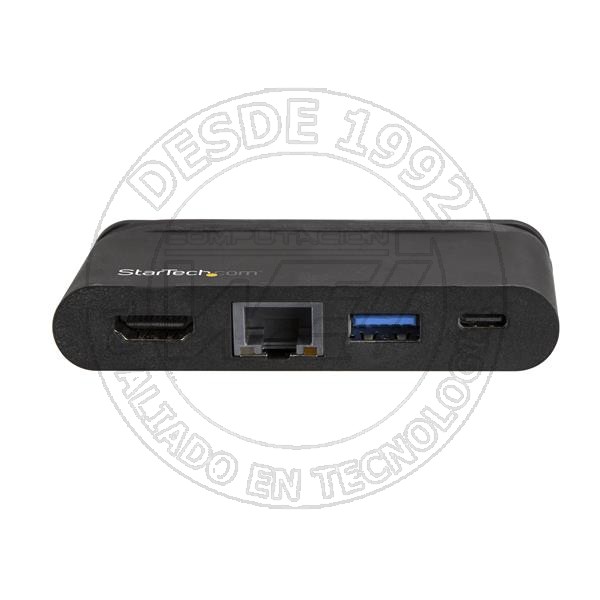 Adaptador Multipuertos USB C con Hdmi 1Xa  1Xc  Pd 3.0 de 100W (DKT30CHCPD)