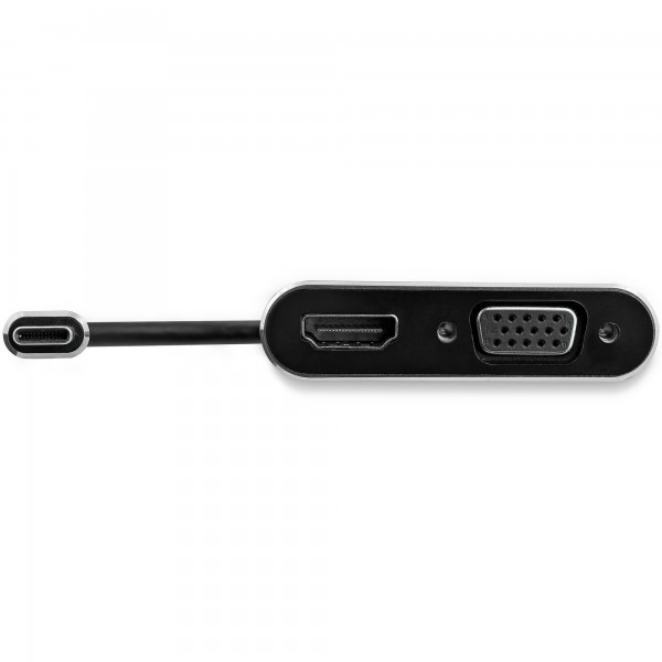 Adaptador USB-C a VGA HDMI Gris Espacial (CDP2HDVGA)