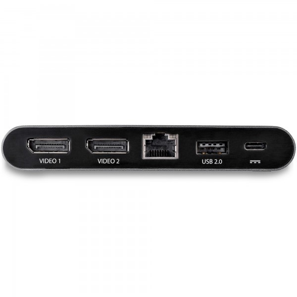 Adaptador Multipuertos USB-C Para Doble Monitor  2 X 4K Dp  Pd 3.0 D (DK30C2DAGPD)
