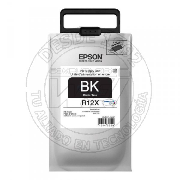 Bolsa de Tinta Epson Wf R5690 Black Standard Ink Pack (TR12X120-AL)
