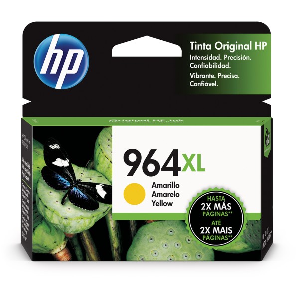 Cartucho original de tinta de alto rendimiento HP 964XL amarillo (3JA56AL)