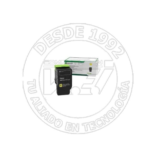 Tóner Lexmark 78c4uy0 Original Amarillo 1 Pieza(S) (78C4UY0)