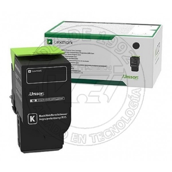 Tóner Lexmark 78c4uk0 Black Crtg Ultra Return (78C4UK0)