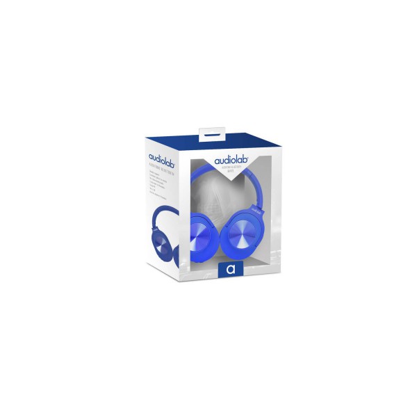 Audífonos Bluetooth Bh973 Azul Audiolab (S104BH973A)