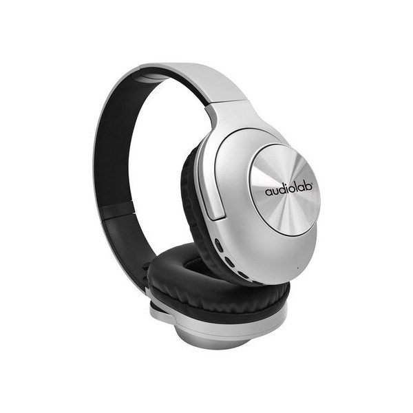 Audífonos Bluetooth Bh973 Plata Audiolab