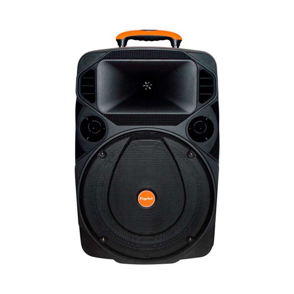 Amplificador Karaoke 12 L Bt Mic Wless USB Sd Fm