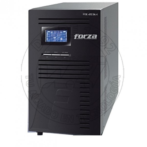 Ups Forza, On, Line, 3000 Watt, Entrada 200, 240Vca, Salida 200, 208, 220, 230, 240Vca, 3000Va Pf1 (FDC-203K-I)