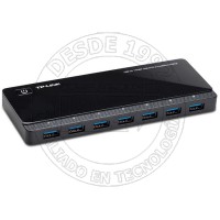 Hub 7 Puertos Usb 3.0 + 2 Puertos Cargadores (Uh72)