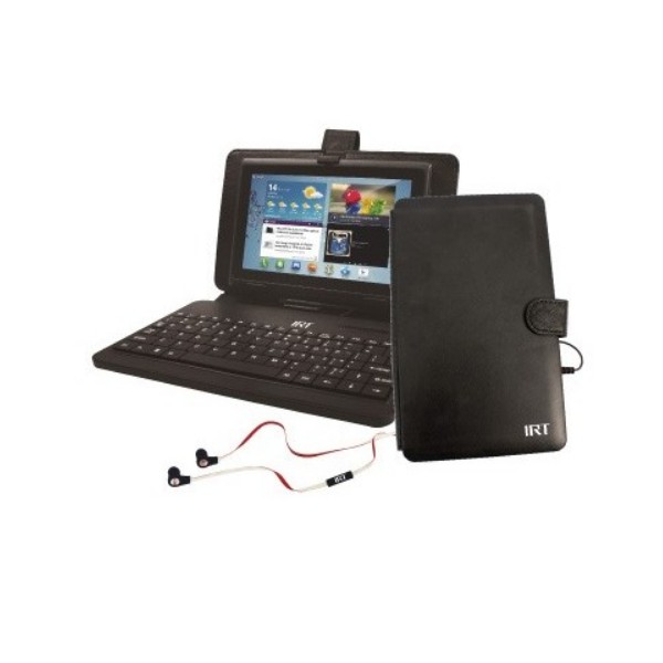 Kit tablet 7 IRT Estuche Tablet con teclado usb