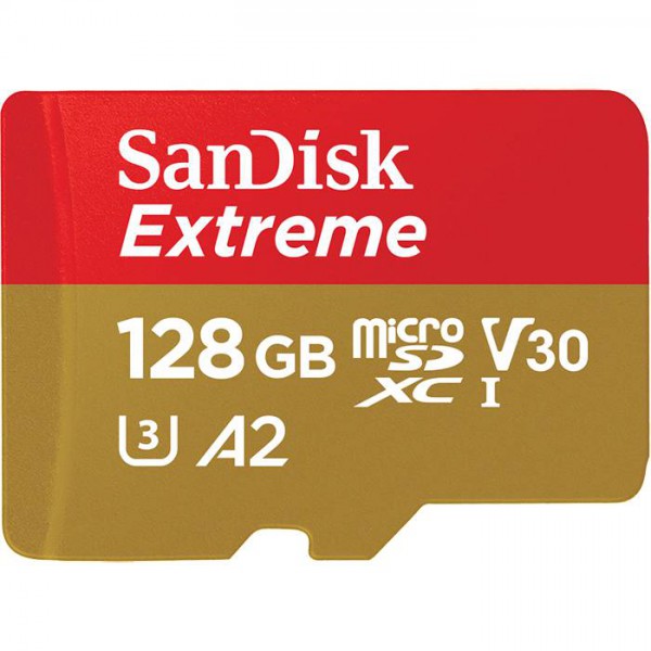 Extreme Memoria Flash 128 Gb Microsdxc Clase 3 Uhs-I (SDSQXA1-128G-GN6AA)