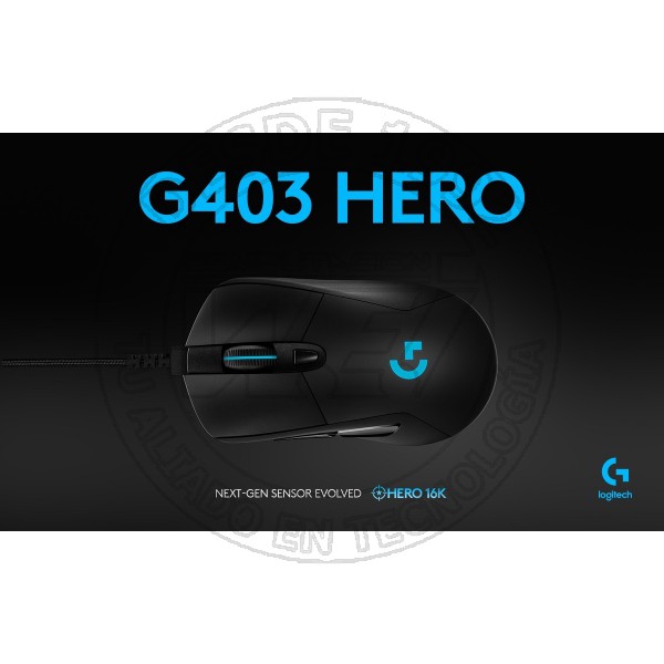 Mouse Gamer Logitech G403 Hero (910-005631)