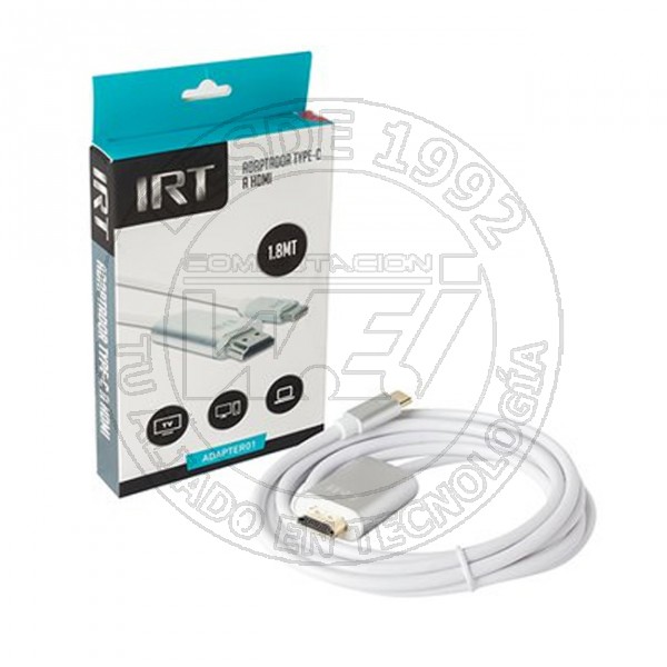 Adaptador Type C A Usb + Hdmi + Type C Irt