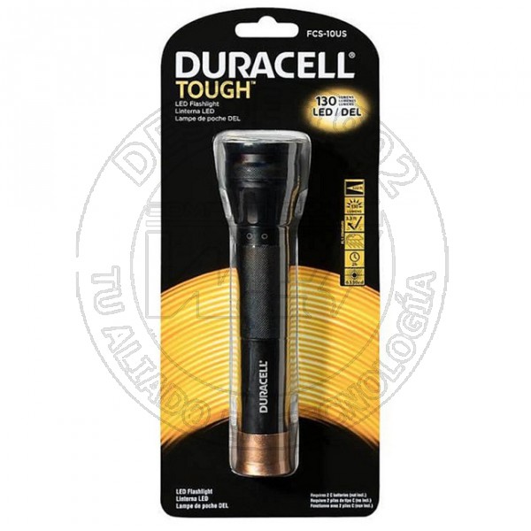 Linterna Duracell 130 Lumens 19.5 Cm