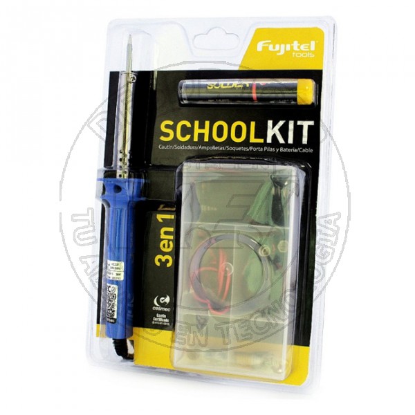 Kit Cautin Soldadura Ampoll C/Base Cables Prueba (I160KITCCSOD)