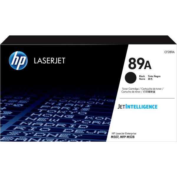 Tóner HP LaserJet Original  89A Negro