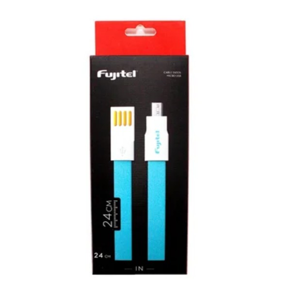 Cable Fujitel Usb A Micro Usb - 24cms Plano Imantado Azul (S160MICROMAG1A)