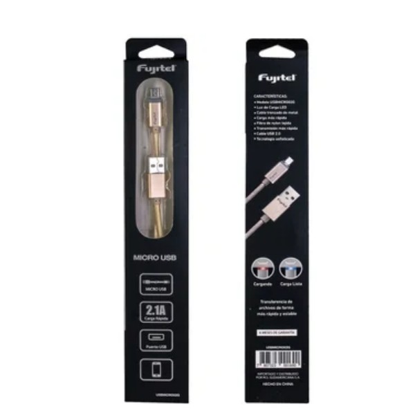 Cable Braided Usb-Micro Usb Gold (S160USBMICRO02G)