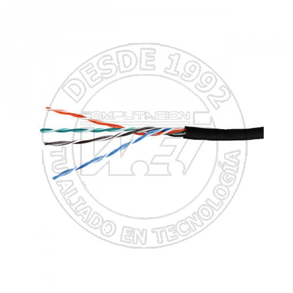 Cable de Red Utp Cat5E Exterior Color  Negro (AB355NXT07)