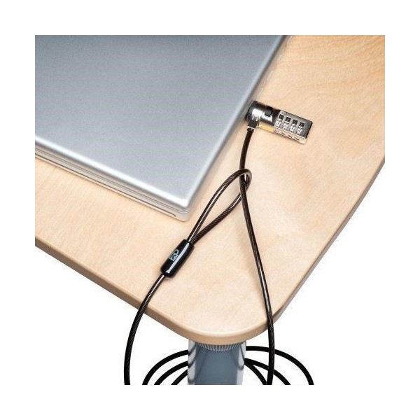 Cable de Seguridad Kensington Combination Ultra Laptop Lock  Bloqueo  Gris  1.8 M (K64675AM)