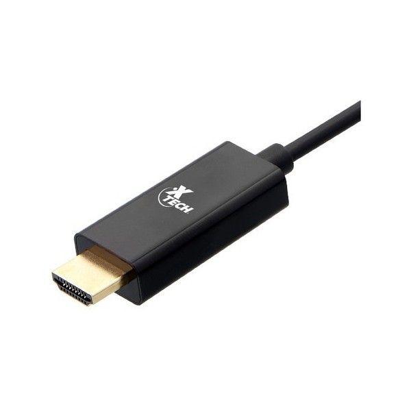 Cable Hdmi Macho A USB-c Macho En Caja Xtech Xtc-545 Negro (XTC-545)