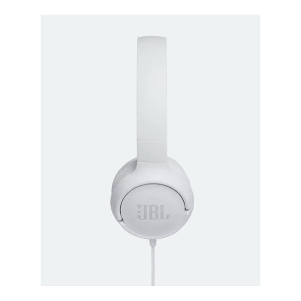 Audífonos Jbl Tune 500 con Diadema con Micro En Oreja Cableado Conector de 3 (JBLT500WHTAM)