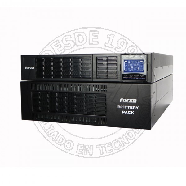 Forza Ups Onl 10kva, 10000w Incluye Bco Batería 220v 2 Cajas (FDC-210KMR)