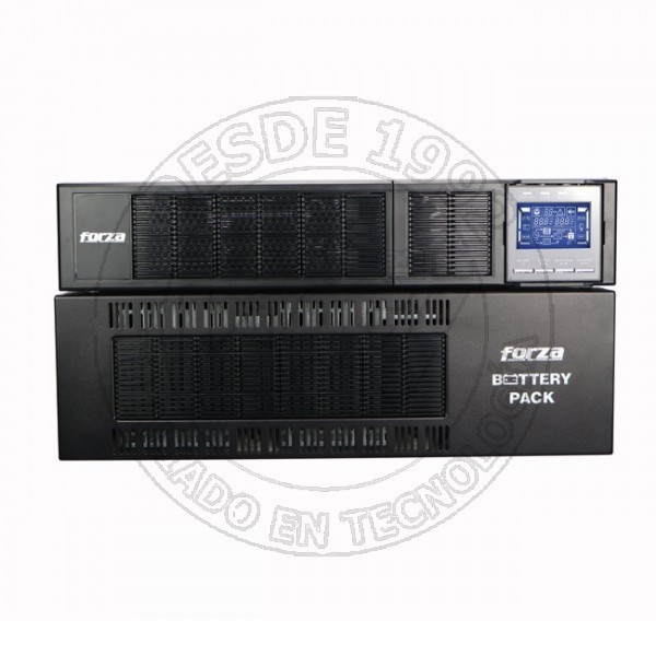 Forza Ups Onl 10kva, 10000w Incluye Bco Batería 220v 2 Cajas (FDC-210KMR)