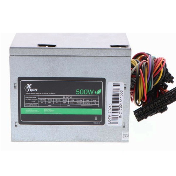 Fuente de Poder Atx 500W (20+4Pin) W,2 Sata 110,220V (PSU-230W)