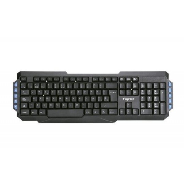 Teclado Inalámbrico 105+10 Teclas Negro