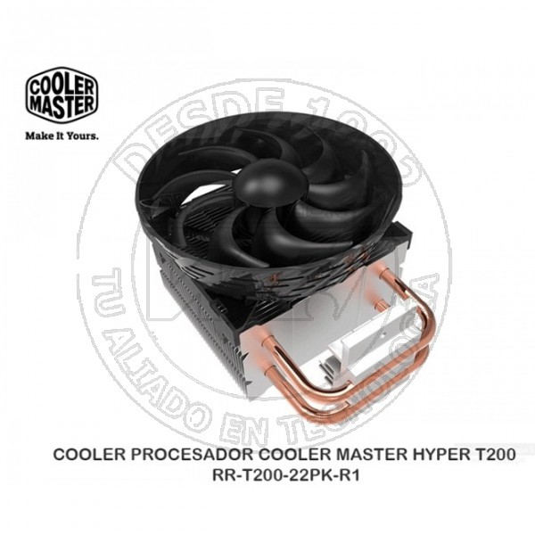 Enfriador Cooler Master -Cooler Hyper T200 (RR-T200-22PK-R1)