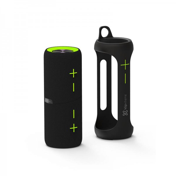 Parlante  Klip Xtreme Port. Tws Audio Kbs800  Speaker  Black With Green Accents  20W  Ipx7 (KBS-800)