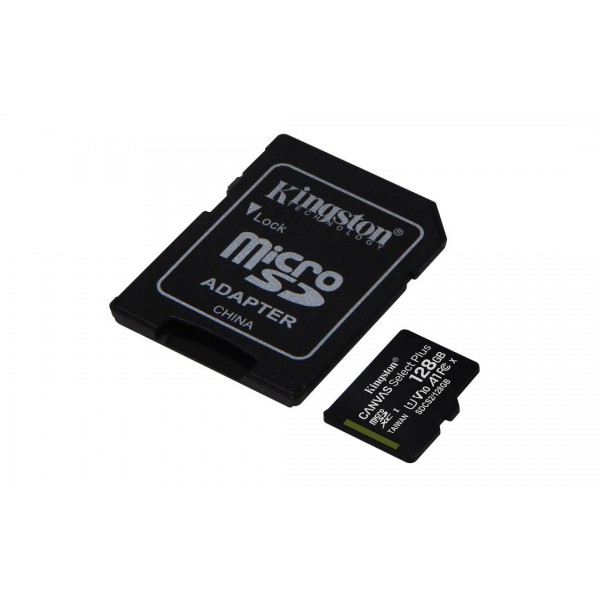 Tarjeta de Memoria  Kingston Microsdxc 128 GB Clase 10 Uhsi (SDCS2/128GB)