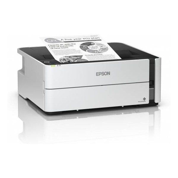 Impresora Monocromatica Epson Ecotank M1180, Imprime, Inalámbrica, Ethernet, Pcl (C11CG94303)
