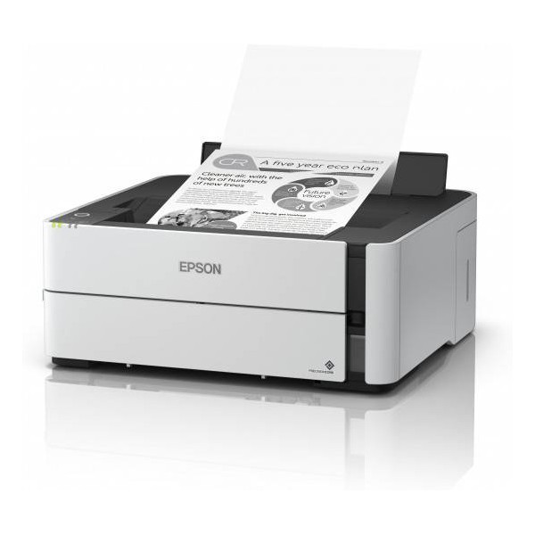Impresora Monocromatica Epson Ecotank M1180, Imprime, Inalámbrica, Ethernet, Pcl (C11CG94303)