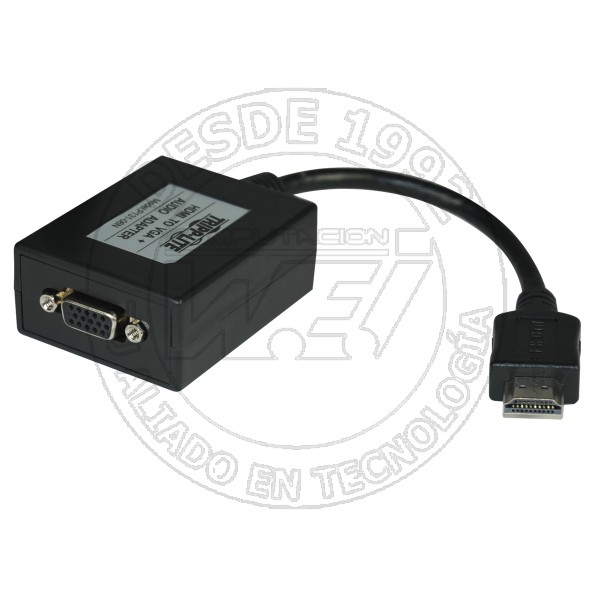 Convertidor, Adaptador Hdmi A Vga Con Audio Para Pcs Ultrabooklaptop (P131-06N)