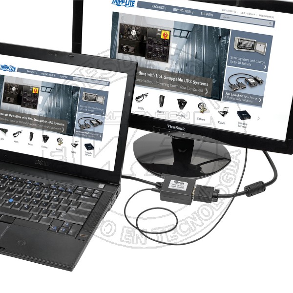 Convertidor, Adaptador Hdmi A Vga Con Audio Para Pcs Ultrabooklaptop (P131-06N)