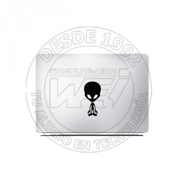 Lamina Para Macbook Pro Macdecals Diseno Alien (1006014)