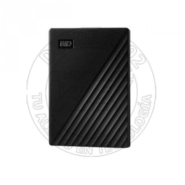 Disco Duro Externo 4TB  2.5 Usb 3.0 My Passport Portable  Black (WDBPKJ0040BBK-WESN)