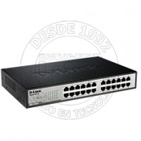 Switch DLink No Administrado Gigabit Ethernet Dgs-1024C Negro