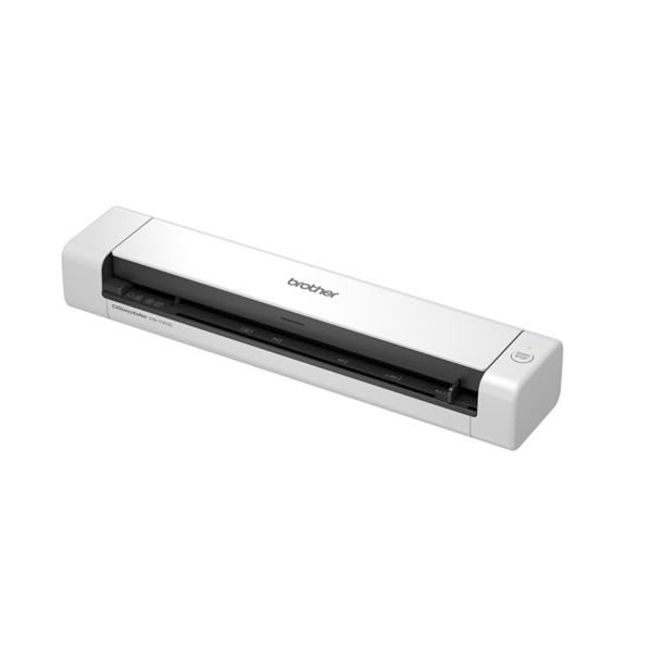 Escáner Brother 600 X 600 Dpi Alimentado Con Hojas Negro, Blan (DS-740D)