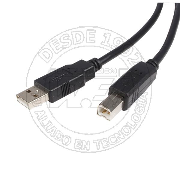 Cable Usb De 4,5m Para Impresora - 1x Usb A Macho - 1x Usb B Macho - A (USB2HAB15)