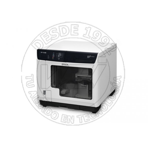 Disc Publisher PP100III  60 Discos  USB 3.2 Gen 1  Negro/Blanco (C11CH40001)