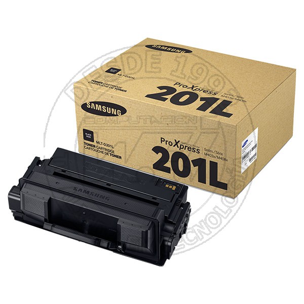 Toner Samsung Mlt-D201l De Alta Capacidad Negro (SU872A)
