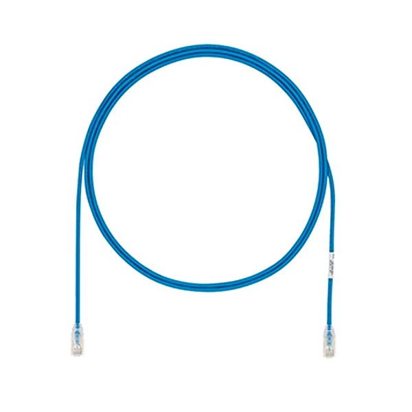 Cable de Red Cat6A, 7Ft 2,1M Uutp (Utp) Azul