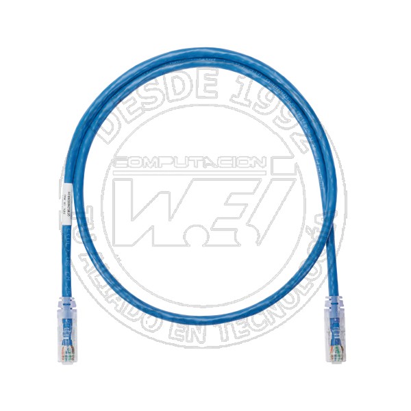Cable de Red Cat6, 3Ft0,91 M Uutp (Utp) Azul (NK6PC3BUY)