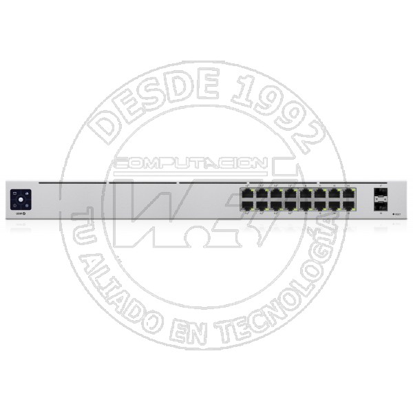 Unifi 16-Port Poe Gestionado L2l3 Gigabit Ethernet (101001000) Plat